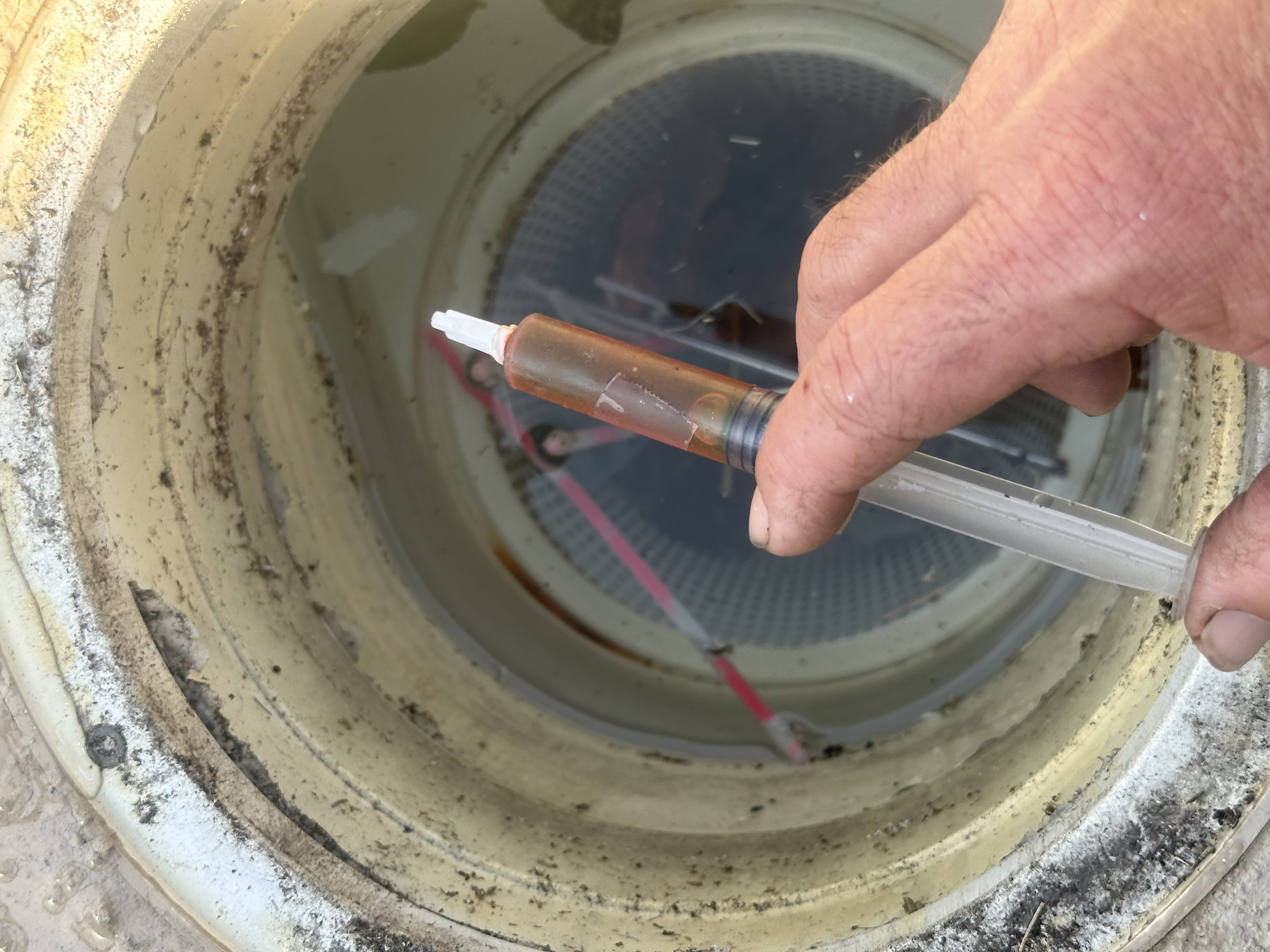 Pool light repair